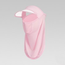 여름용 쿨링 얼굴 전체 마스크, 핑크