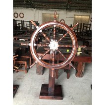 카페 모형 조타기 장식 거실 모빌 방향키 인테리어, 120cm