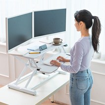 라운드비 높이조절책상 수동형