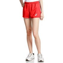 아식스 asics 배구 w 39 s 게임 바지 xw2737, s, 빅토리 레드
