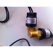 LEFOO LF08 압력스위치 12V220V 유압 공기 물 압축기 컨트롤러, 1/8 평상시 닫힘 2-4kg