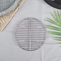 원형 돈가스 망 16.5 1호 AA 드레인 에어 프라이어 받침 석쇠, 원형돈가스망18 2호 (174659)