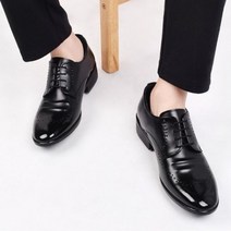 남성 키높이 더비슈즈