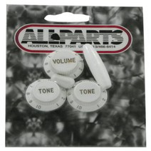 All Parts PK 0178-025 White Knob Set for Strat, 1