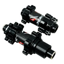 파삭 밀봉 4 베어링 MTB 산악 자전거 허브 24 개 홀 디스크 브레이크 자전거 허브 MS MICRO-SPLINE 11 / 12Sp XD / XDR, 액슬이 스루, 검정
