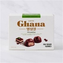 [메가마트]롯데 가나 앙상블 티라미수 초콜릿 68g, 3개