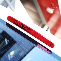 포원) 캐스퍼 보조브레이크등 마스크 LED램프 커버 튜닝 용품, B타입 - 레드