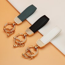 유투카 스마트 키케이스 쌍용 자동차 올뉴 렉스턴 G4 렉스턴 렉스턴 스포츠 토레스 뷰티풀 코란도 티볼리 전차종 키홀더 키커버 키링 스트랩 키용품, *스트랩 추가구매, 골드_아이보리