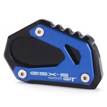 GSX-S1000GT 2022 CNC 오토바이 킥 스탠드 사이드 스탠드 스즈키 GSX-S 용 발 확장 패드 확대 1000GT gsxs 1000 gt gsxs1000gt, CHINA_파란, 파란