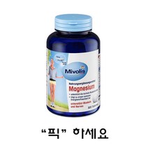 Mivolis 미볼리스 (다스게준트) 마그네슘 300정 Magnesium Tabletten 300 St. 210 g, 1개