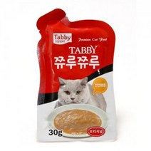 고양이 간식 영양식 테비 쮸루쮸루 오리지날 30g, 선택완료