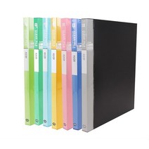 클리어파일 20P A3 B4 7색상, 연두