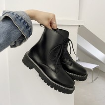 랜드워커 워커부츠 여성 인싸템 눈길을 끄는 어텀 무드 스트랩 삭스 작은 키 통굽힐앵클부츠 트렌드 2573551649