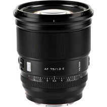 정품 Viltrox 75mm F1.2 PRO APS-C 소니 SONY A7M/R/S 시리즈 A7Cc A9 A1 A6x00 Fs5 E 마운트 카메라 렌즈 용 자동 초점