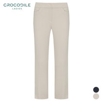 [크로커다일레이디]CL9WPT301_기모 일자핏 큐빅 포인트 팬츠