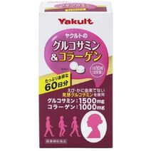 일본직구 야쿠르트 글루코사민&콜라겐 60일 서플라이(6.5온스), 수량, 상세참조