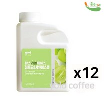 흥국 맘스리얼베이스 청포도&샤이먼스캣 1kg 12개 (아이스포장