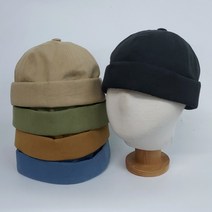 코튼라벨와치캡MI