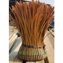 초가집 평상 인조 벼 볏짚 초가 플라스틱 야외 지붕, 초콜릿 색상