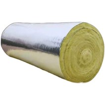 그라스울단열재 보온재 보온판 글라스울 충진재 방음, 알루미늄 호일 포함 10CM 10x1.2m