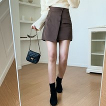 겟잇미 부키리 슬림 링 랩 미니스커트 .겟잇미