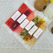 스틱청 60g 스틱 수제청 과일청 레몬청 딸기청 석류청 키위청 패션후르츠청, 랜덤 10개+1개입, 70g, 10개