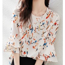 풀인 버즈 실키 블라우스