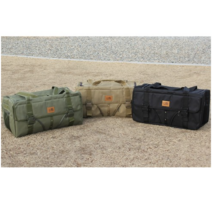 캠차 캔버스 멀티 캠핑가방, 블랙, 2개