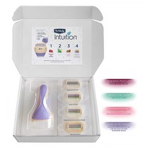 Schick 쉬크 인투이션 레이저 면도기 + 면도날 4개 세트 Intuition Razors for Women with 1, 1개