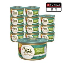 리빙지니 팬시피스트 엘레강트 메들리 프리마베라 치킨, 85g x 12개