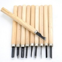 목공 우드 카빙 조각 끌 정 서각칼 DIY 미니 플랫 펜치 바이스 클램프 테이블 벤치 인감 수공구 조각용 홈 악세사리, 10개