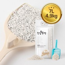한삽뚝딱 고양이 두부모래 오리지널 4.9kg 정량 두부