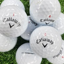 캘러웨이 크롬소프트 화이트 3피스 4피스 A-급 30알 필드 라운딩용 물세척 창고직영 로스트볼