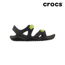 크록스 키즈 스위프트워터 리버 샌들 204988-09W