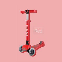접이식 LED 킥보드 레드 씽씽이 씽씽카 어린이킥보드 초등학생킥보드 퀵보드