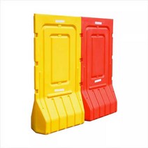 플라스틱 PE 방호벽 공사장 차단벽 바리게이트 현장용, 1.8미터 높이 펜스 4.5kg