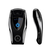 엘디에스 벤츠 BMW 아우디 특이한 USB 충전 남사친생일선물 전기 플라즈마 터치 터보 라이터, BMW세트, 골드아이스