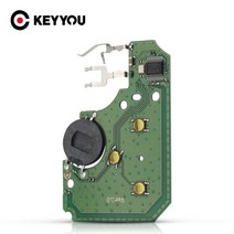KEYYOU 3 버튼 스마트 카드 키 434Mhz ID46 PCF7947 칩 르노 Clio Logan Megane 2 경치 좋은 원격 PCB 자동차, Circuit Board