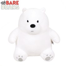 위베어베어스 싯팅 인형 45cm 캐릭터 동물 인형, 싯팅 아이스베어 45cm