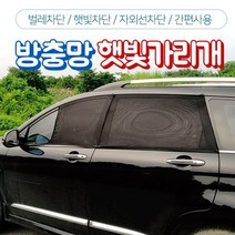 세이브 마스터 창문 가리개 1+1 햇빛 차 모기장 자동차 차량용 방충망 가림막 스타렉스 티볼리 차량방충망, 1세트