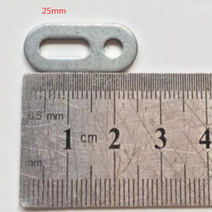 hella 3r 5koito q5 헤드라이트 개조 도구용 프로젝터 렌즈 연결 플레이트 254050mm 수정 나사 자동차 조명 액세서리, 8 개 25mm 플레이트, 협력사