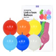 파티생각 15cm꼬리풍선 7입, 단품