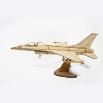 f16 팔콘 전투기 목재 프라모델 키트 디오라마 플라모델 어린이집 전시용 입문용 공예, 상세페이지참조