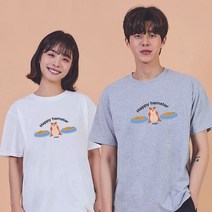 키밍 HAPPY HAMSTER 여름반팔티