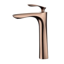 kohler 콜러 세면대 수도꼭지 세면대 구리 골드 수도꼭지 욕실 위 카운터 블랙 하이 엔드, 로즈 골드 하이