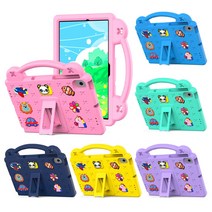 갤럭시탭 애니멀비츠 에바폼 스트랩 케이스 갤럭시탭A8 A7 A7라이트, 갤럭시A7라이트, 퍼플