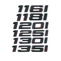 116I 118I 120I 125I 130I 135I 엠블럼 후면 스티커 BMW 1시리즈 E87 F20