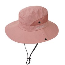 라이반 남성 여성 아웃도어햇 메쉬 등산모자 5 colors, 인디핑크