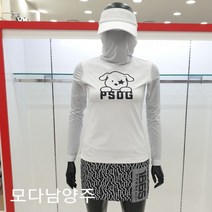 파사디 파사디 골프 여성 저데니아 마스크 일체형 소매 냉감 이너 티셔츠 P21ATPM04M1