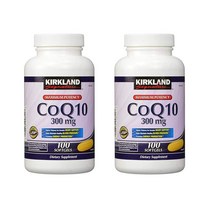 미국직구 커클랜드 시그니처 CoQ10 300mg 소프트젤 100개(3개 묶음), 수량, 상세참조